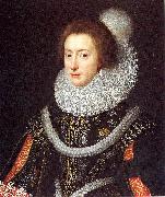 Miereveldt, Michiel Jansz. van Elizabeth, Queen of Bohemia Spain oil painting artist
